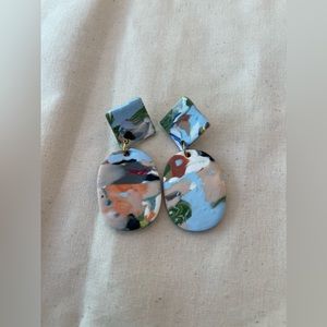 Homemade Polymer Clay Earrings